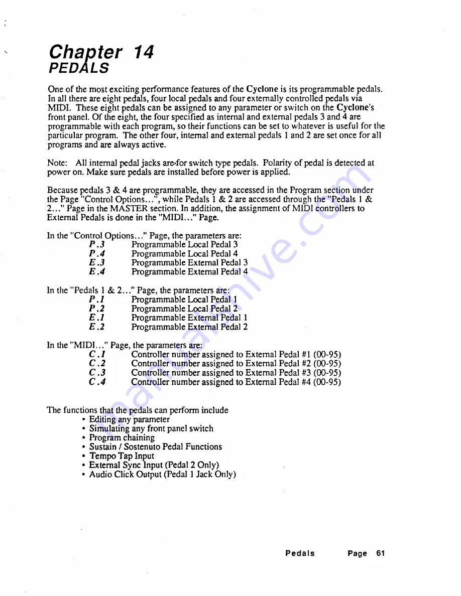 Oberheim Cyclone Perf/x Manual Download Page 55