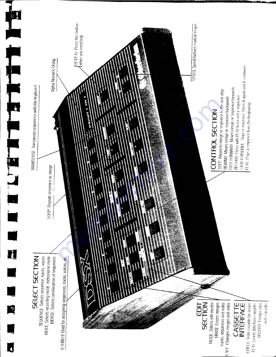 Oberheim DSX Owner'S Manual Download Page 8