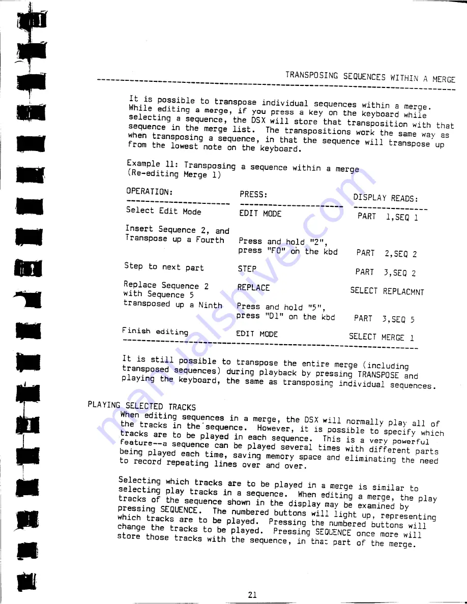 Oberheim DSX Owner'S Manual Download Page 28