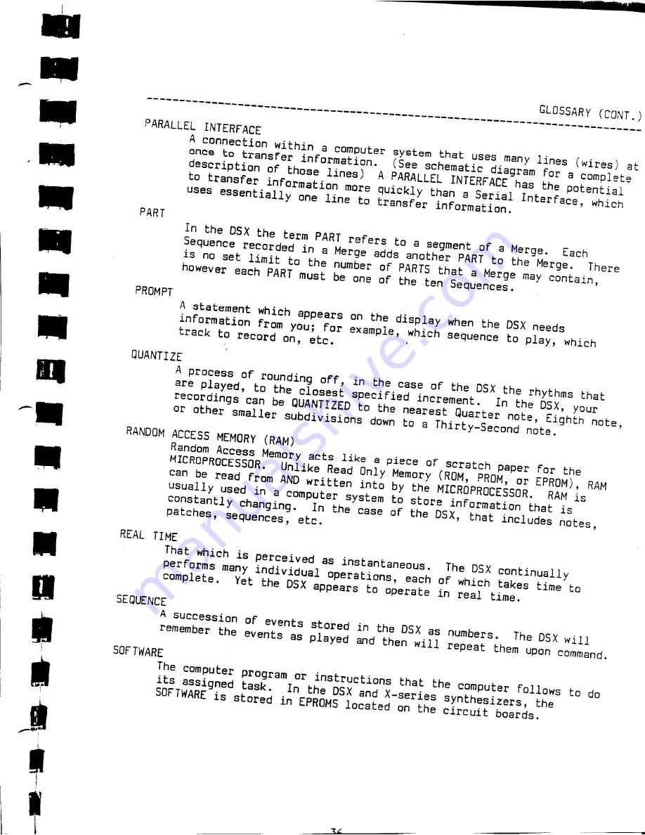 Oberheim DSX Owner'S Manual Download Page 44