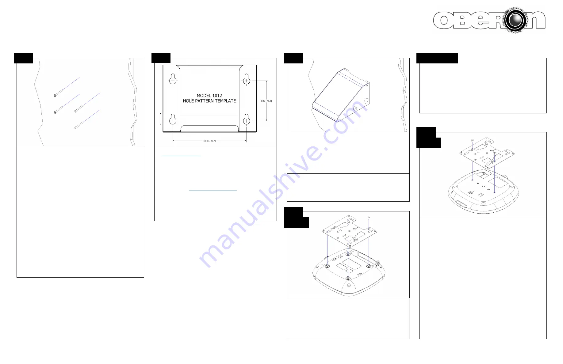 OBERON 1012-00 Installation Manual Download Page 2