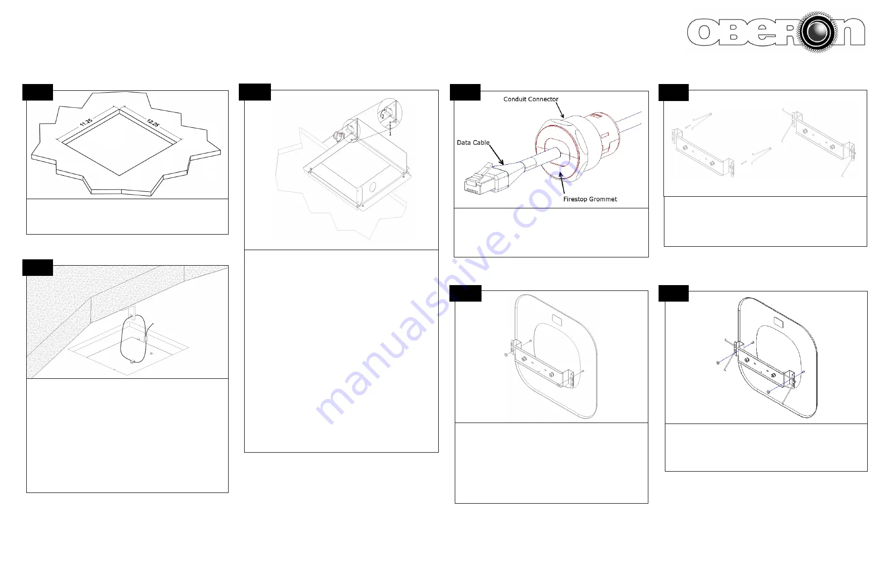 OBERON Aruba 1042-ARAP5 Series Installation Manual Download Page 2