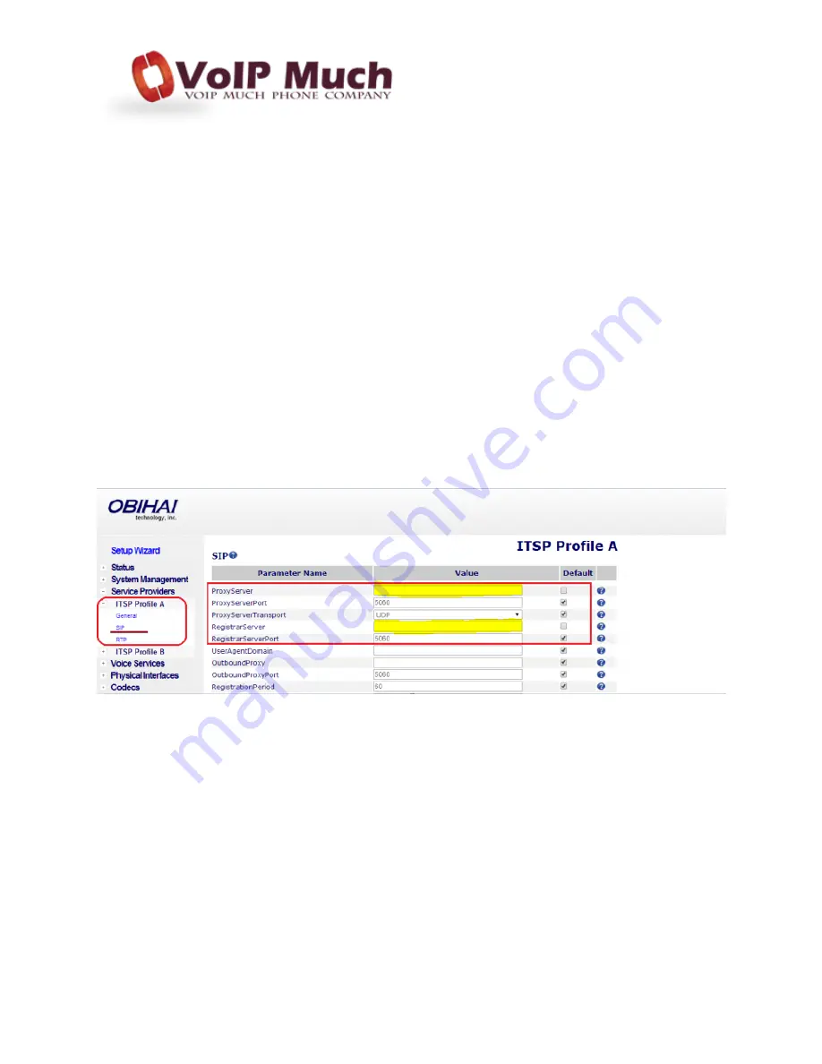 Obihai OBi100 Quick Start Manual Download Page 3