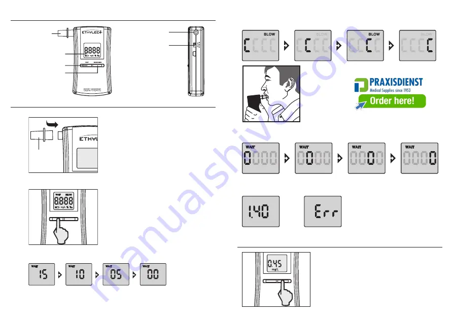 Objectif Prévention Ethylec Plus Manual Download Page 2