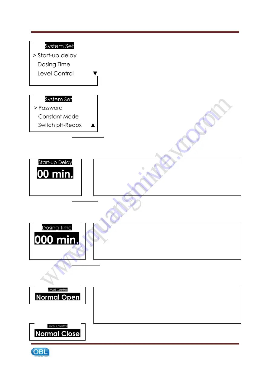 OBL MS-Plus Manual Download Page 27