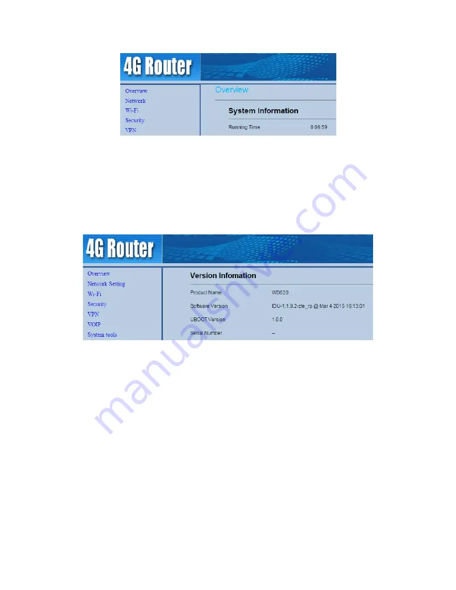 Observa Telecom LTE CPE SQI4N4 Скачать руководство пользователя страница 23