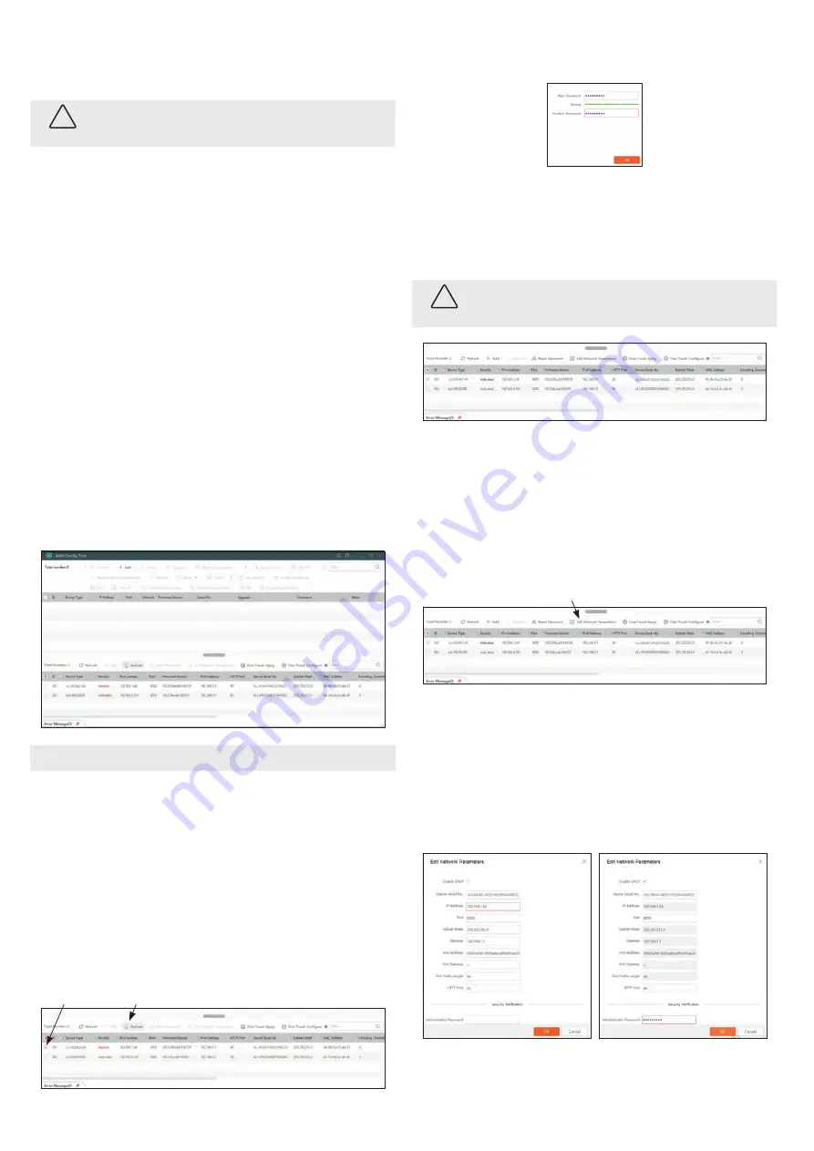 Observint ALIBI ALI-NS4014R Quick Installation Manual Download Page 2