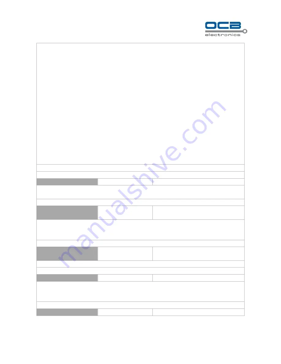 OCB OCB-VT-013 User Manual Download Page 24