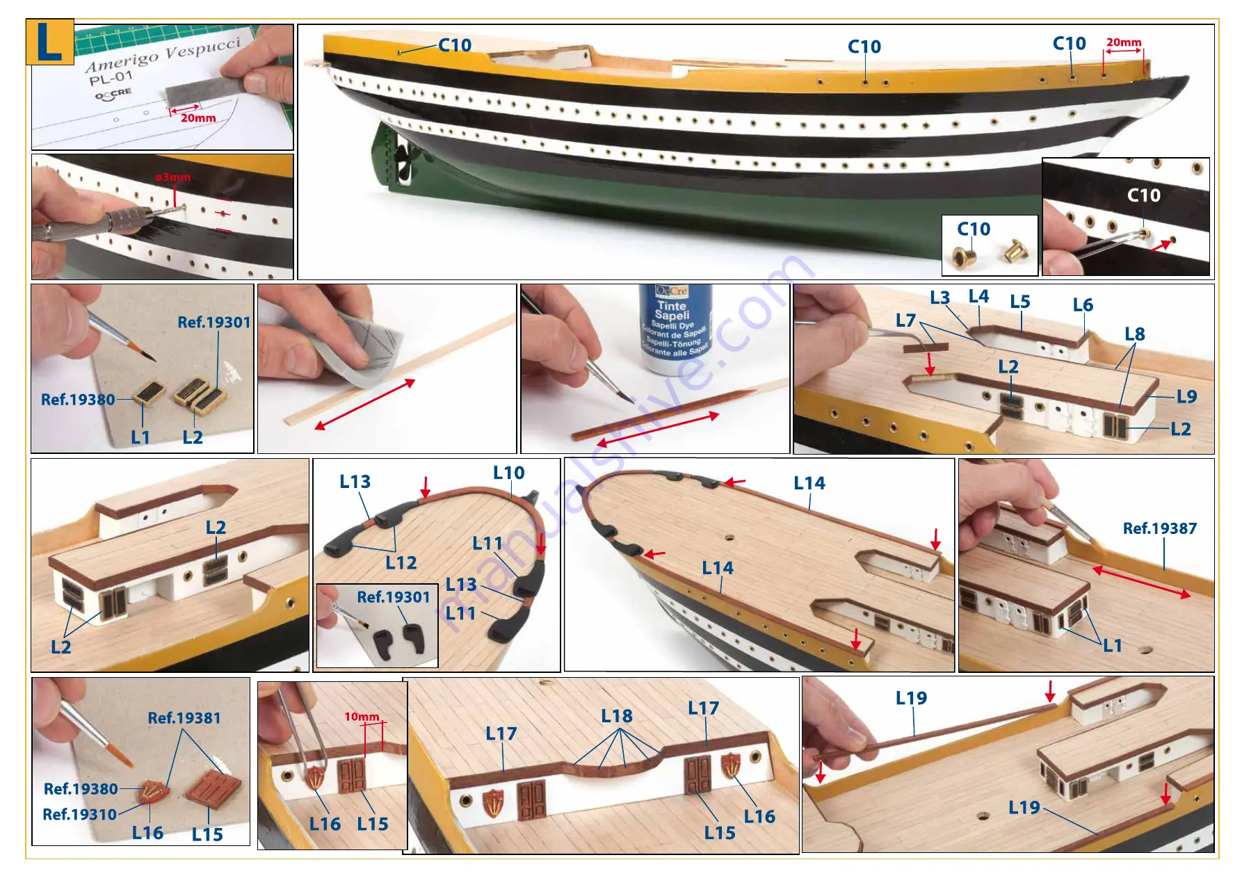 OcCre AMERIGO VESPUCCI 15006 Manual Download Page 25