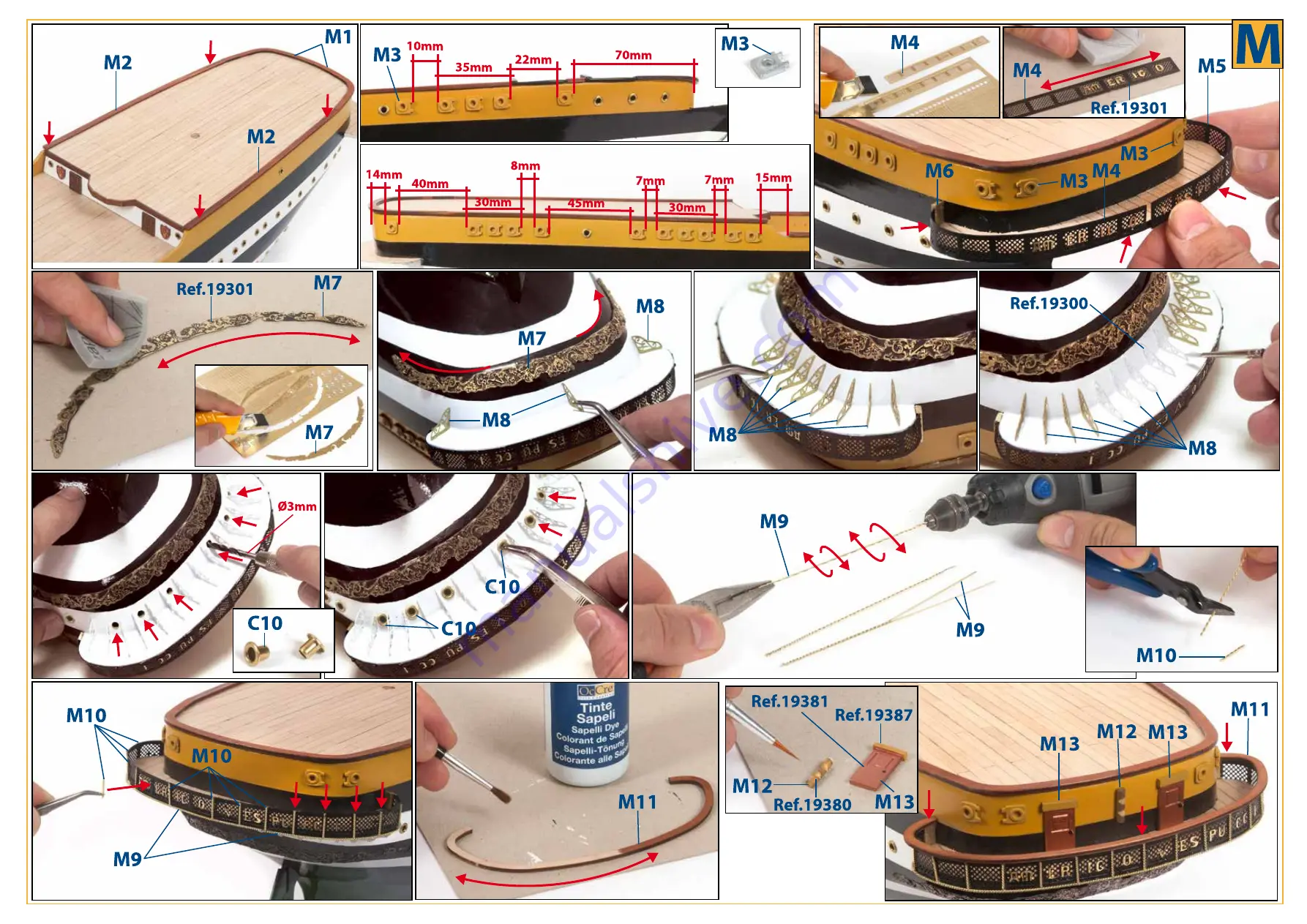 OcCre AMERIGO VESPUCCI 15006 Manual Download Page 26