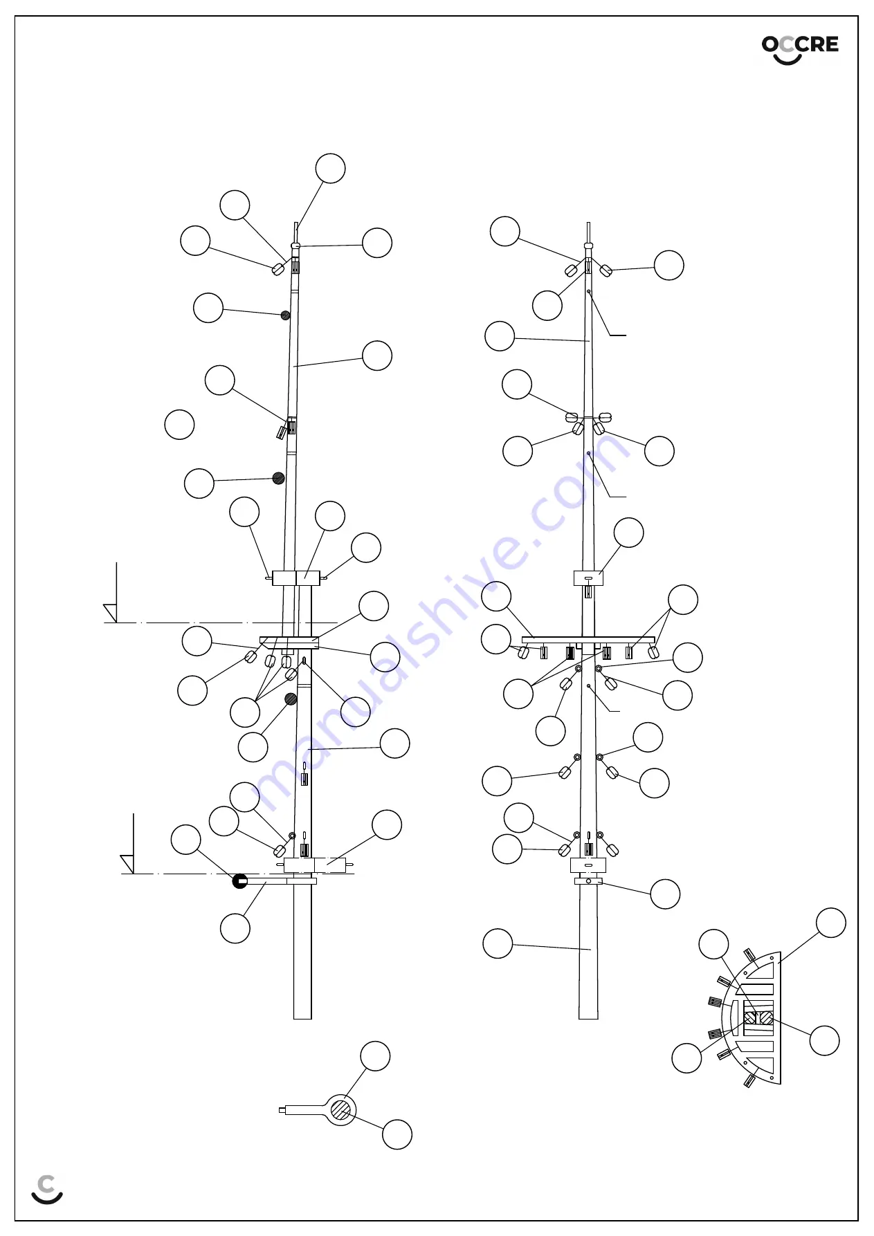 OcCre AMERIGO VESPUCCI 15006 Manual Download Page 54