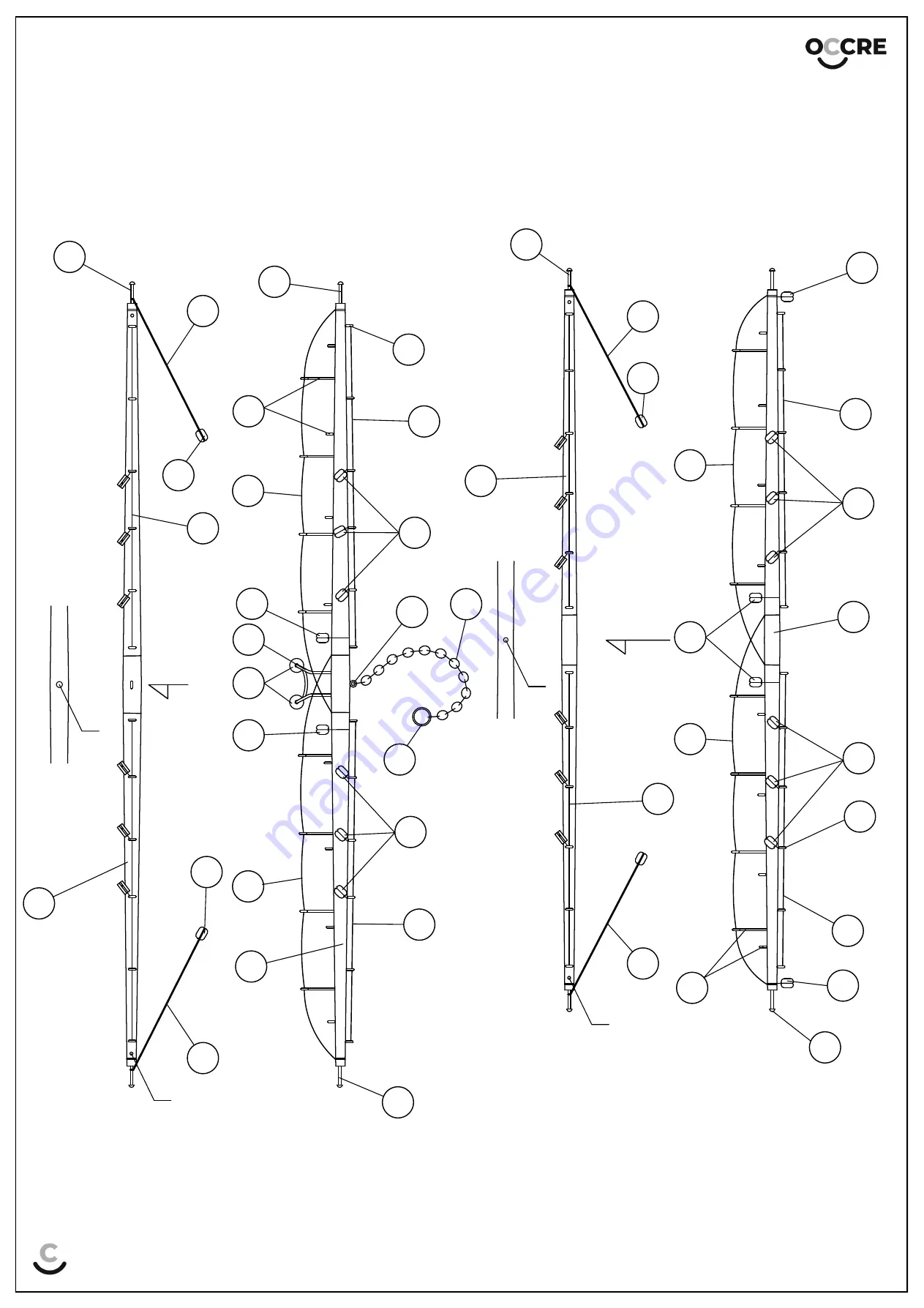 OcCre AMERIGO VESPUCCI 15006 Manual Download Page 55