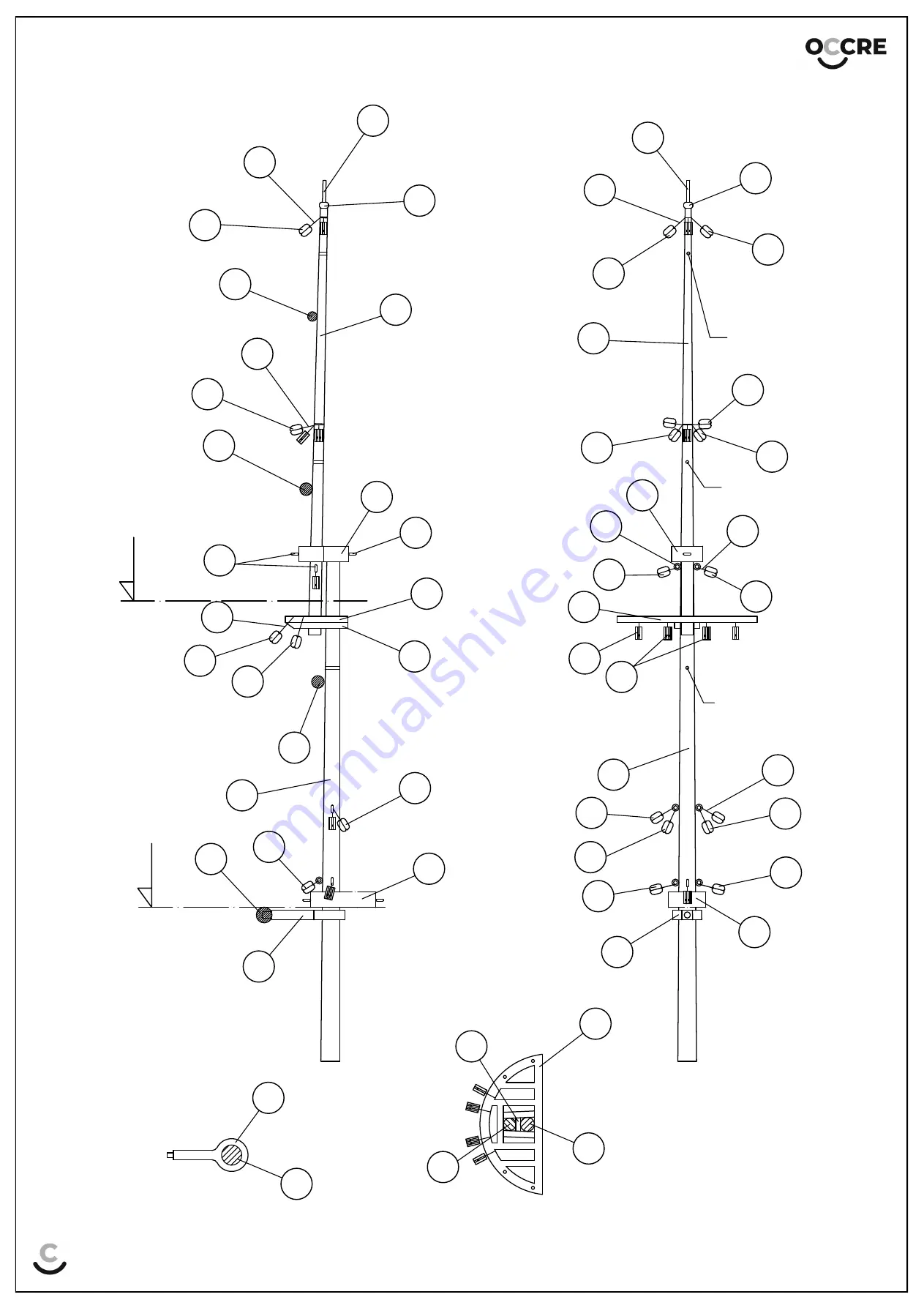 OcCre AMERIGO VESPUCCI 15006 Manual Download Page 58