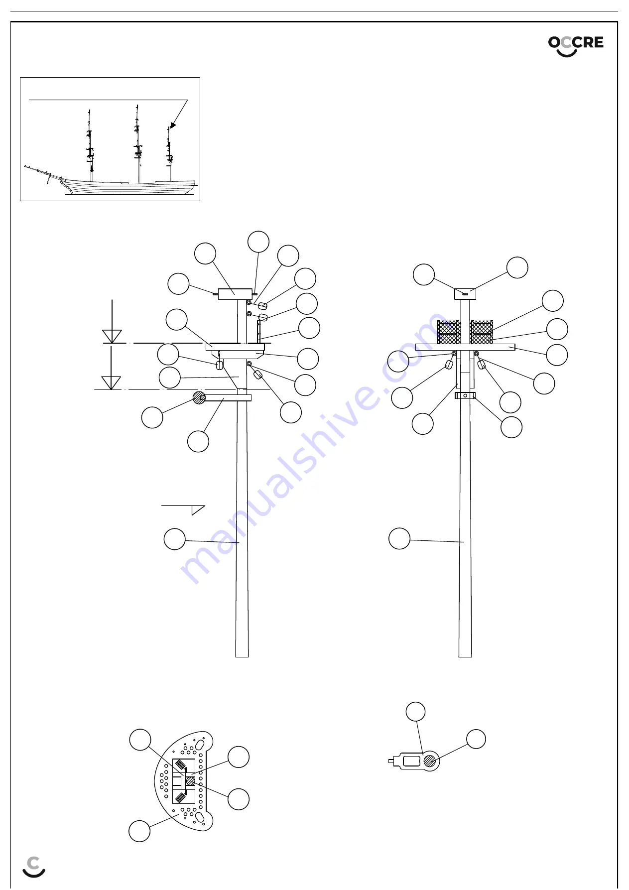 OcCre AMERIGO VESPUCCI 15006 Manual Download Page 61