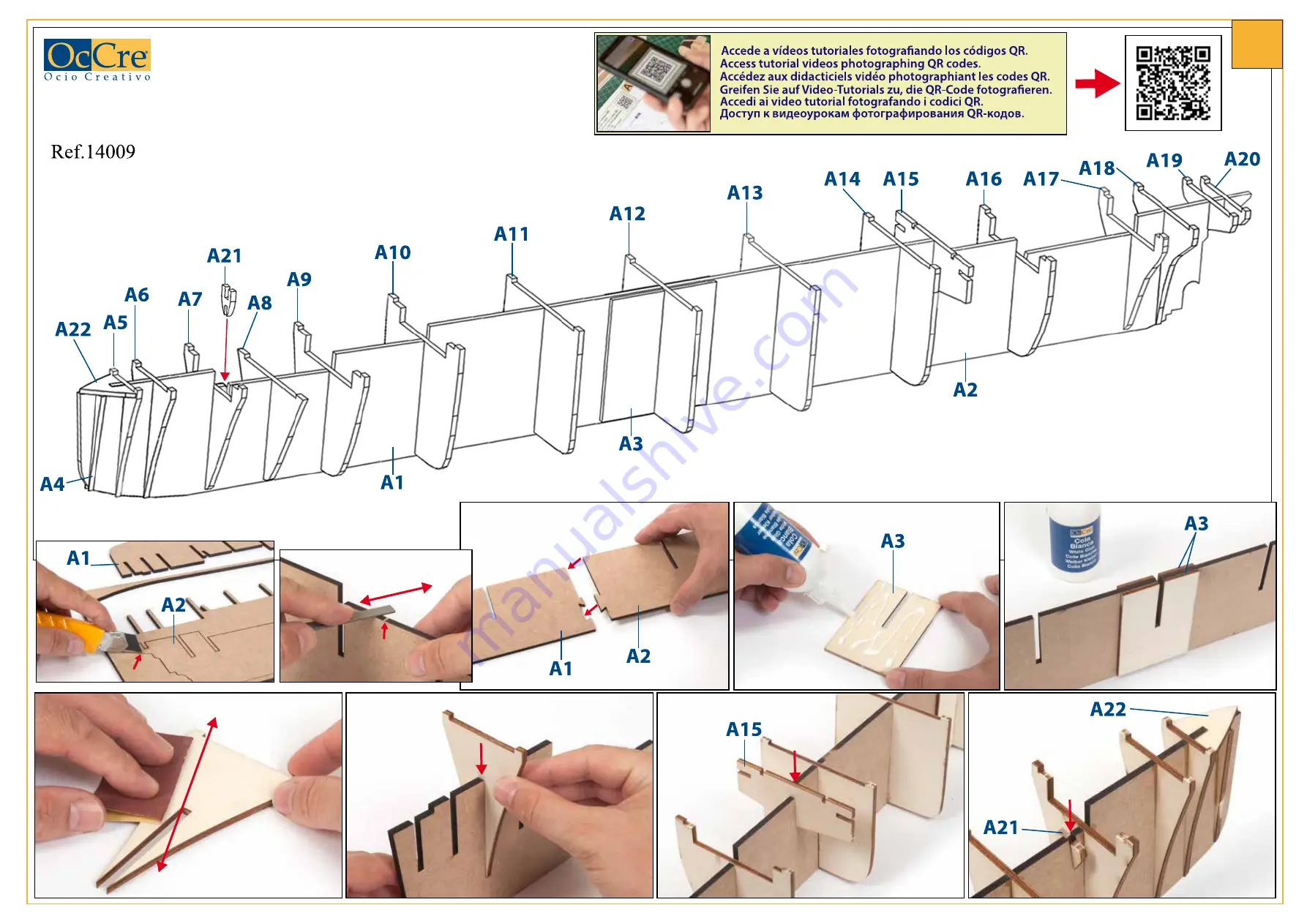 OcCre OCC14009 Assembly Instructions Manual Download Page 13