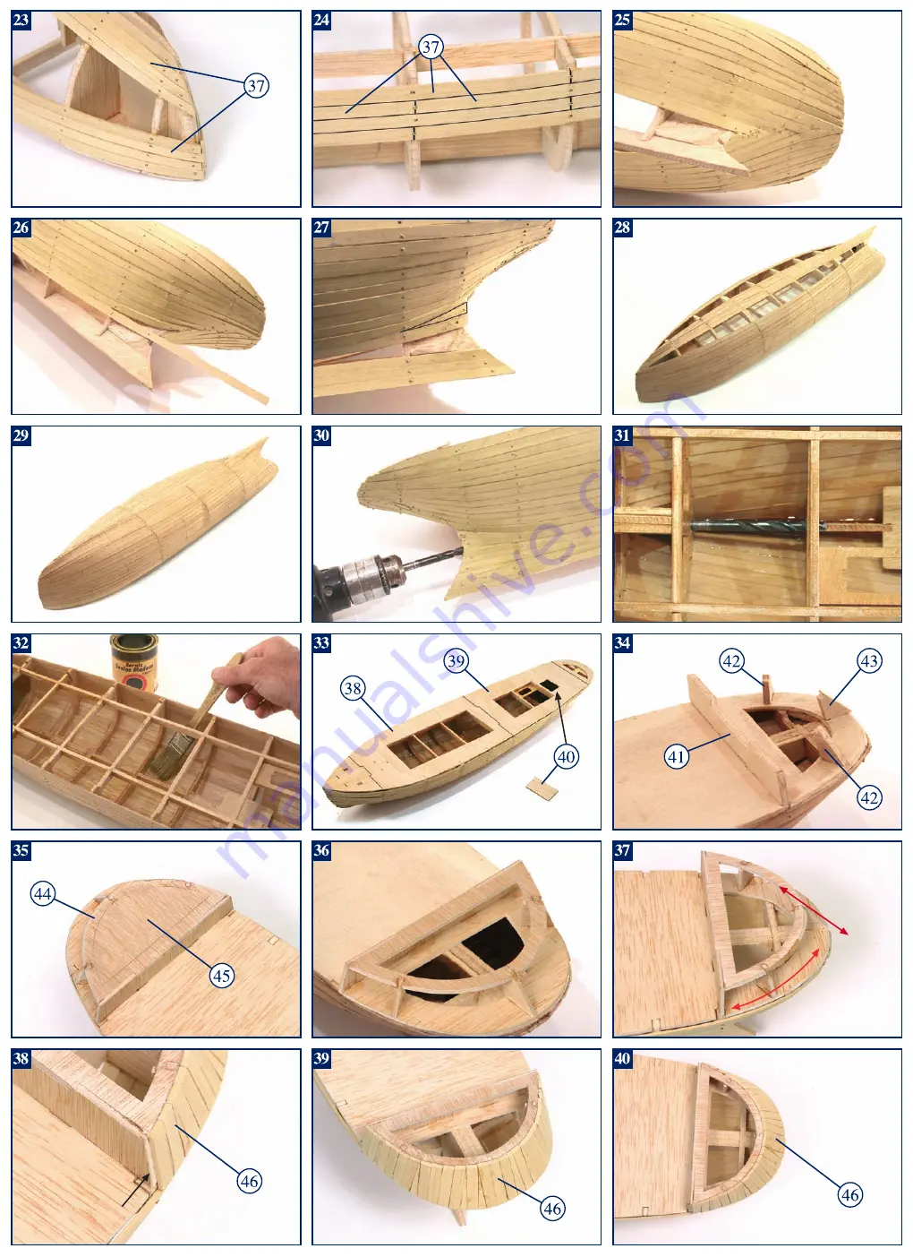 OcCre ULISES R-C Remolcador 61001 Assembly Instructions Manual Download Page 27