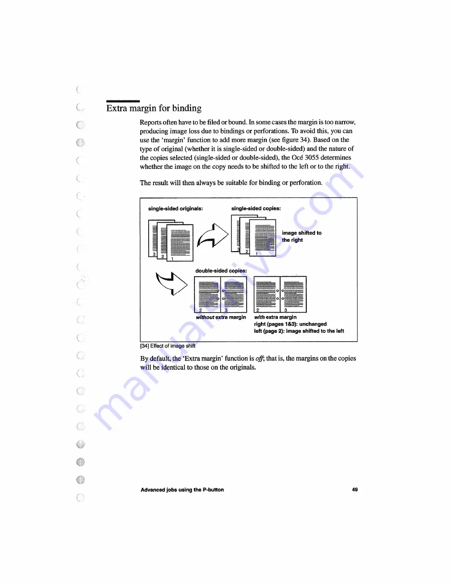 Oce 3055 User Manual Download Page 47