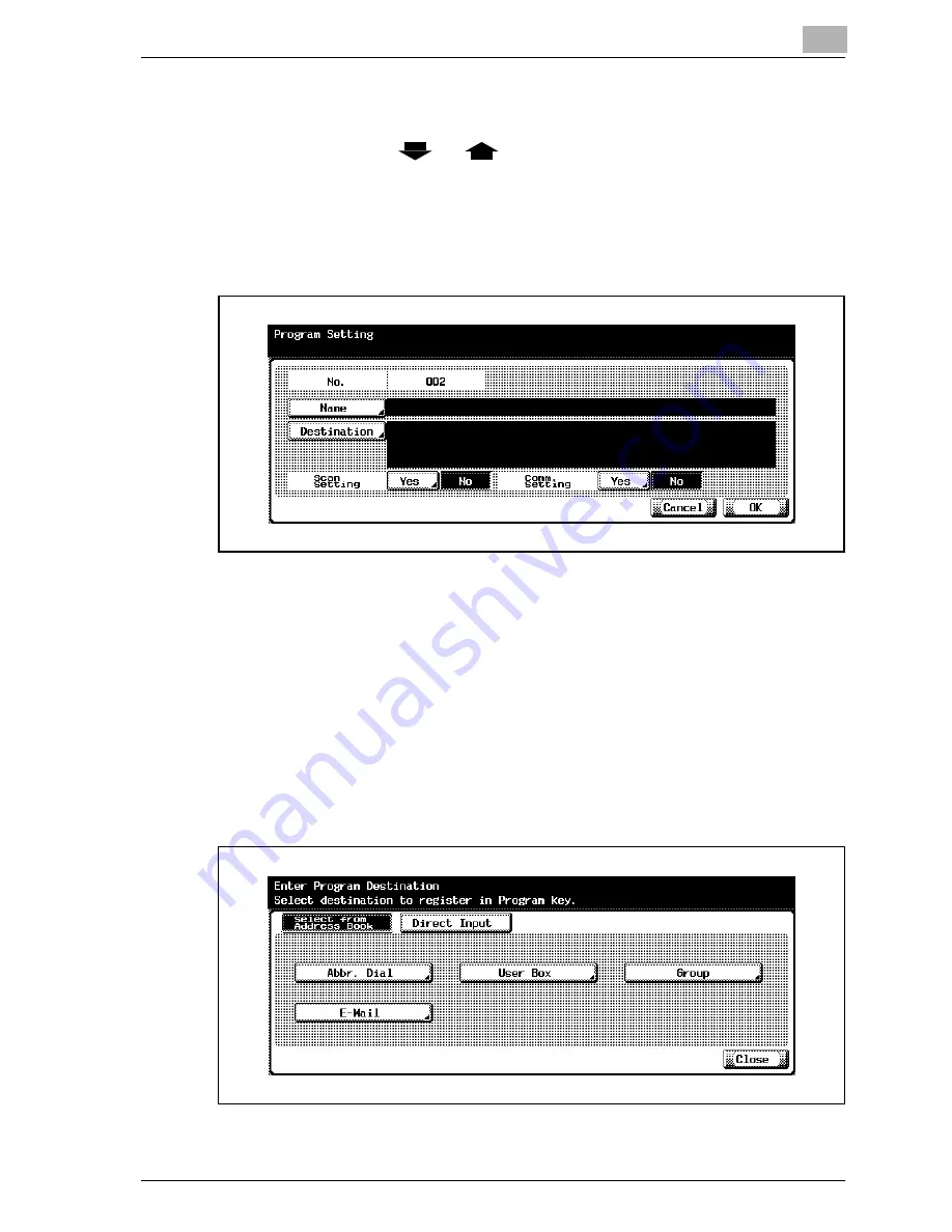 Oce CS172 FK-502 User Manual Download Page 263