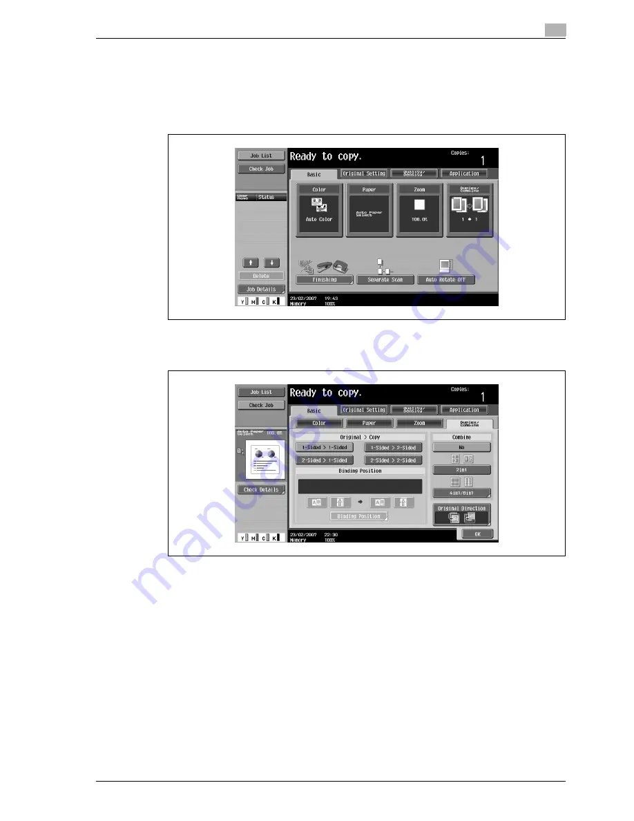 Oce CS193 User Manual Download Page 125