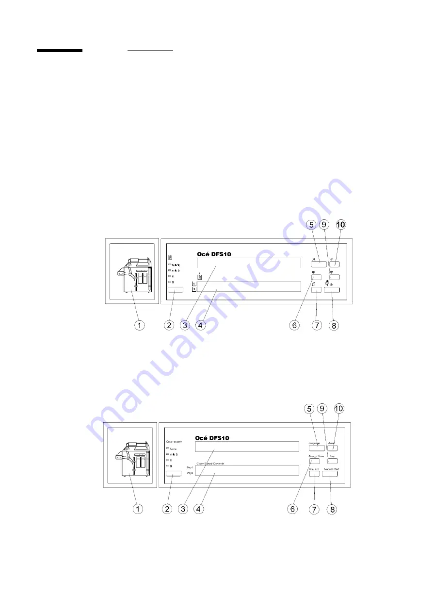 Oce DFS10 Operator'S Manual Download Page 16