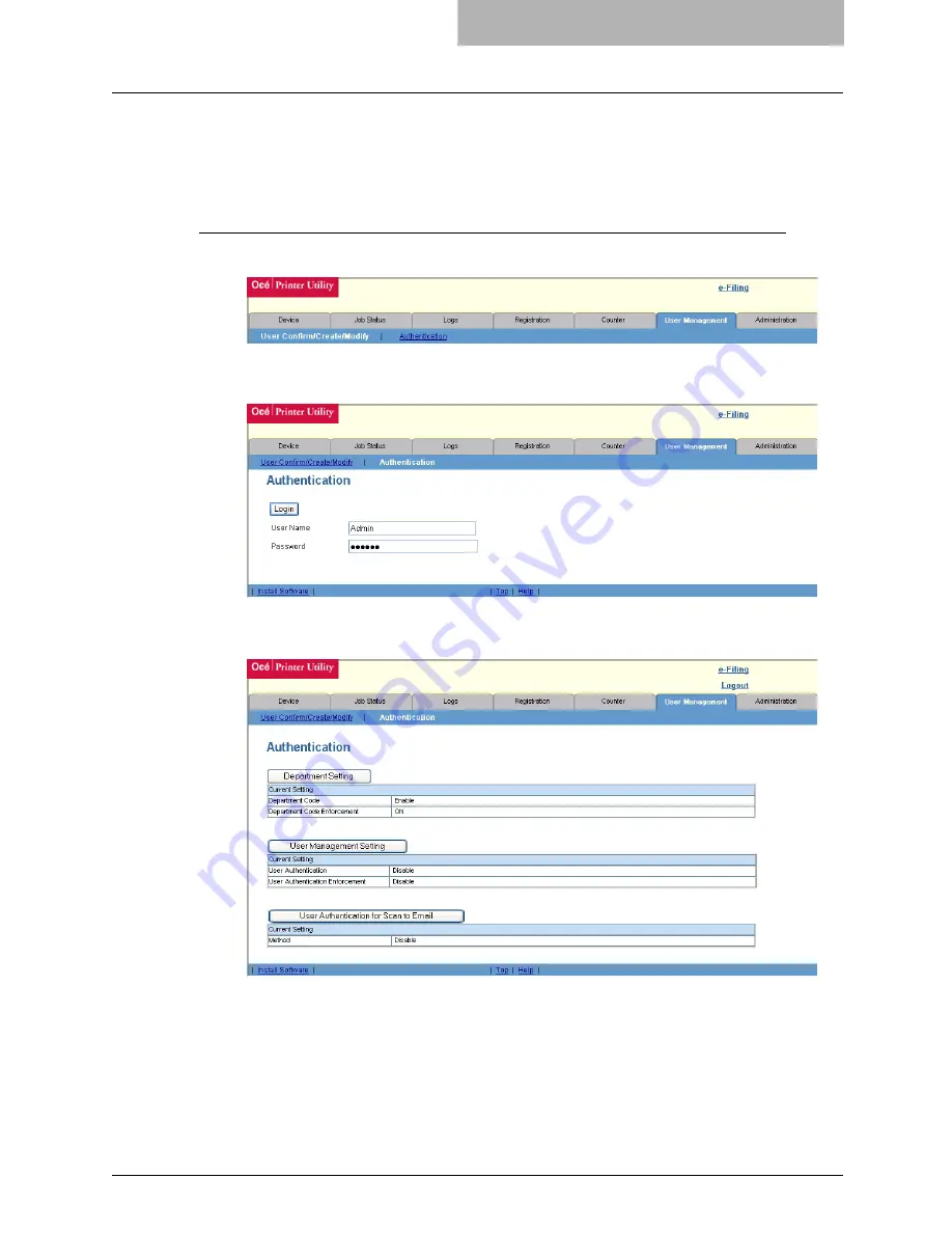 Oce im5530 User Management Manual Download Page 19