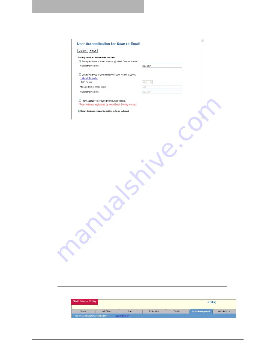 Oce im5530 User Management Manual Download Page 52