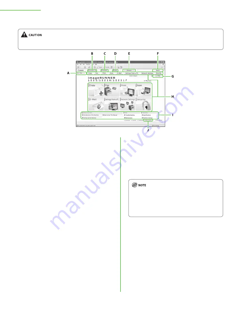 Oce image runner 1025 Скачать руководство пользователя страница 38