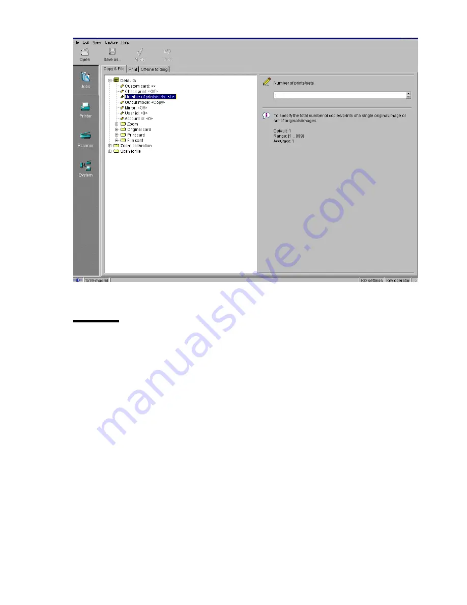 Oce TDS400 User Manual Download Page 93