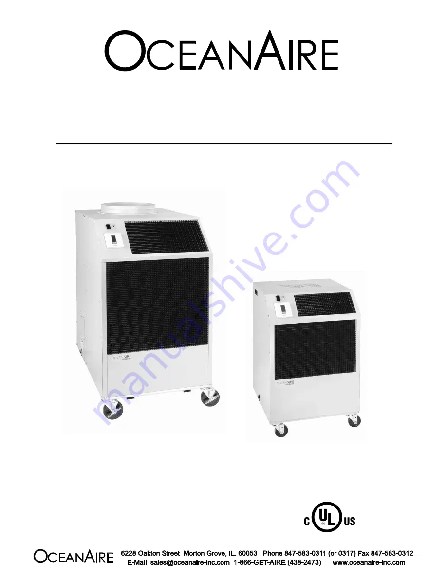 Ocean Aire AIR BOSSR410A User Manual Download Page 1