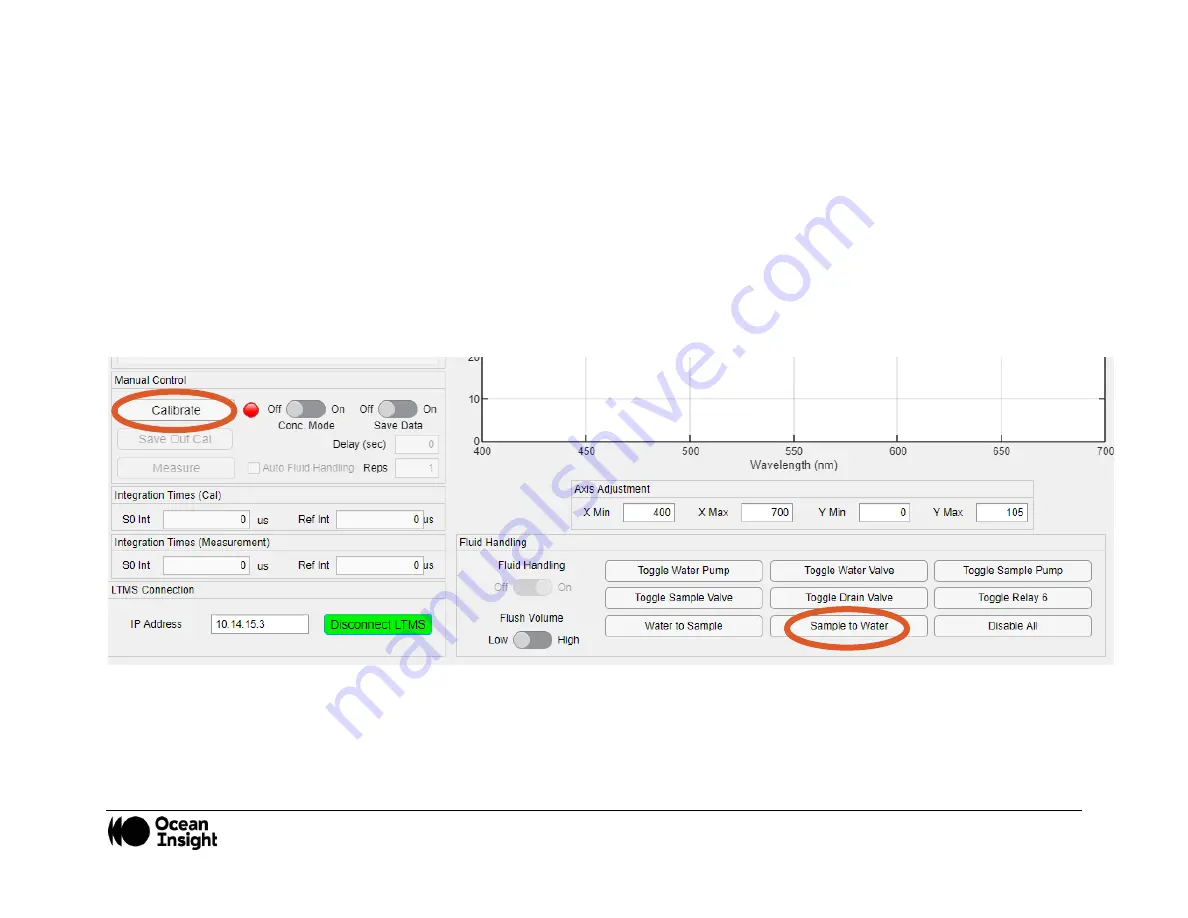 Ocean Insight LTMS Installation And Operation Manual Download Page 10