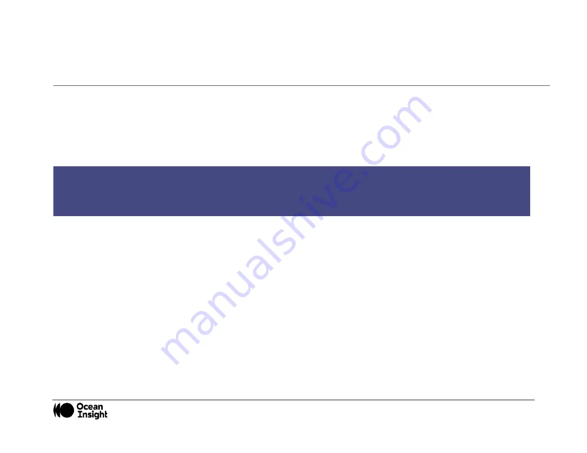 Ocean Insight NIRQuest Installation And Operation Manual Download Page 9