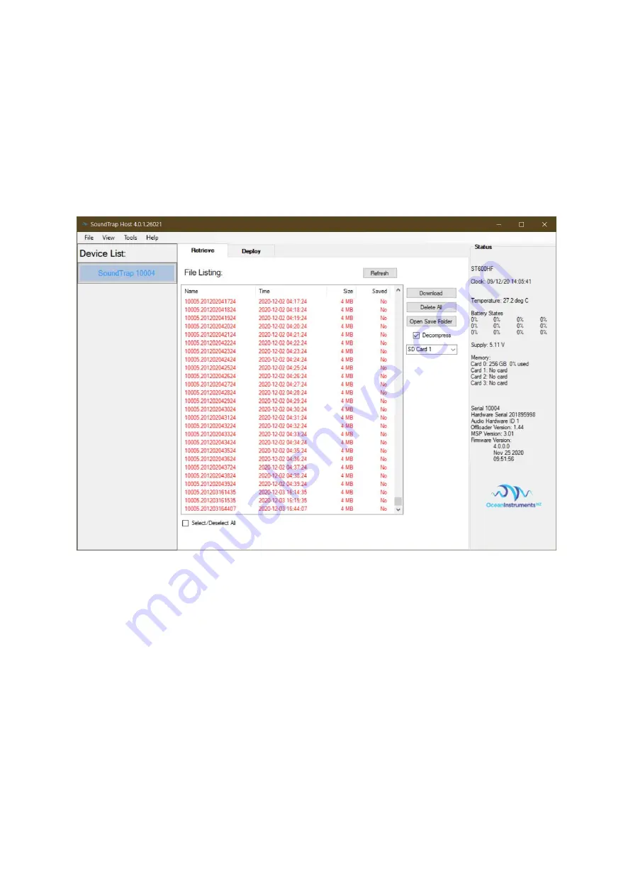 Ocean Instruments SoundTrap ST600 Series Скачать руководство пользователя страница 14