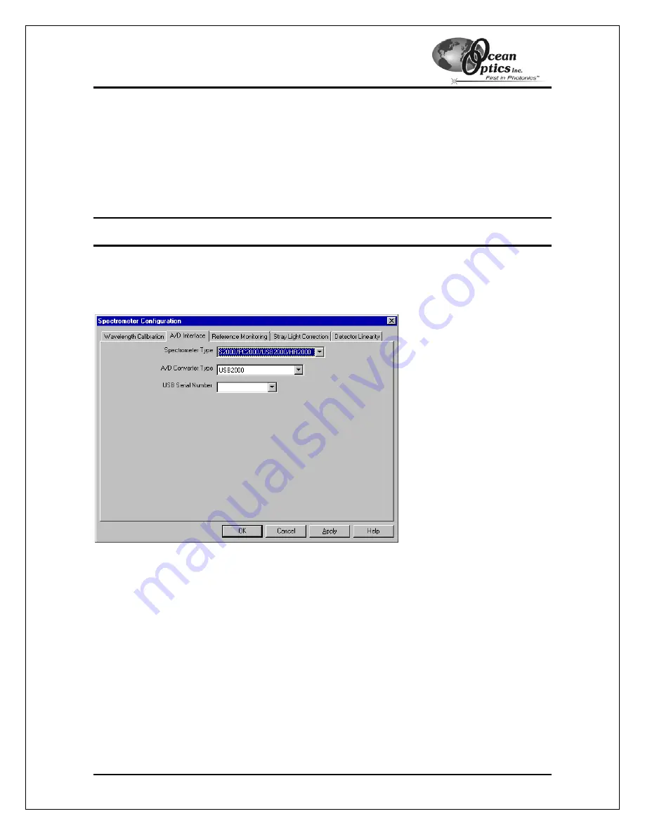 Ocean Optics ADC1000-USB Operating Instructions Manual Download Page 9