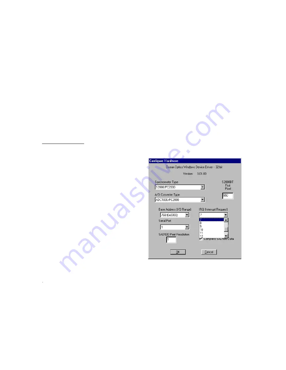 Ocean Optics CHEM2000 Operating Manual And User Manual Download Page 12