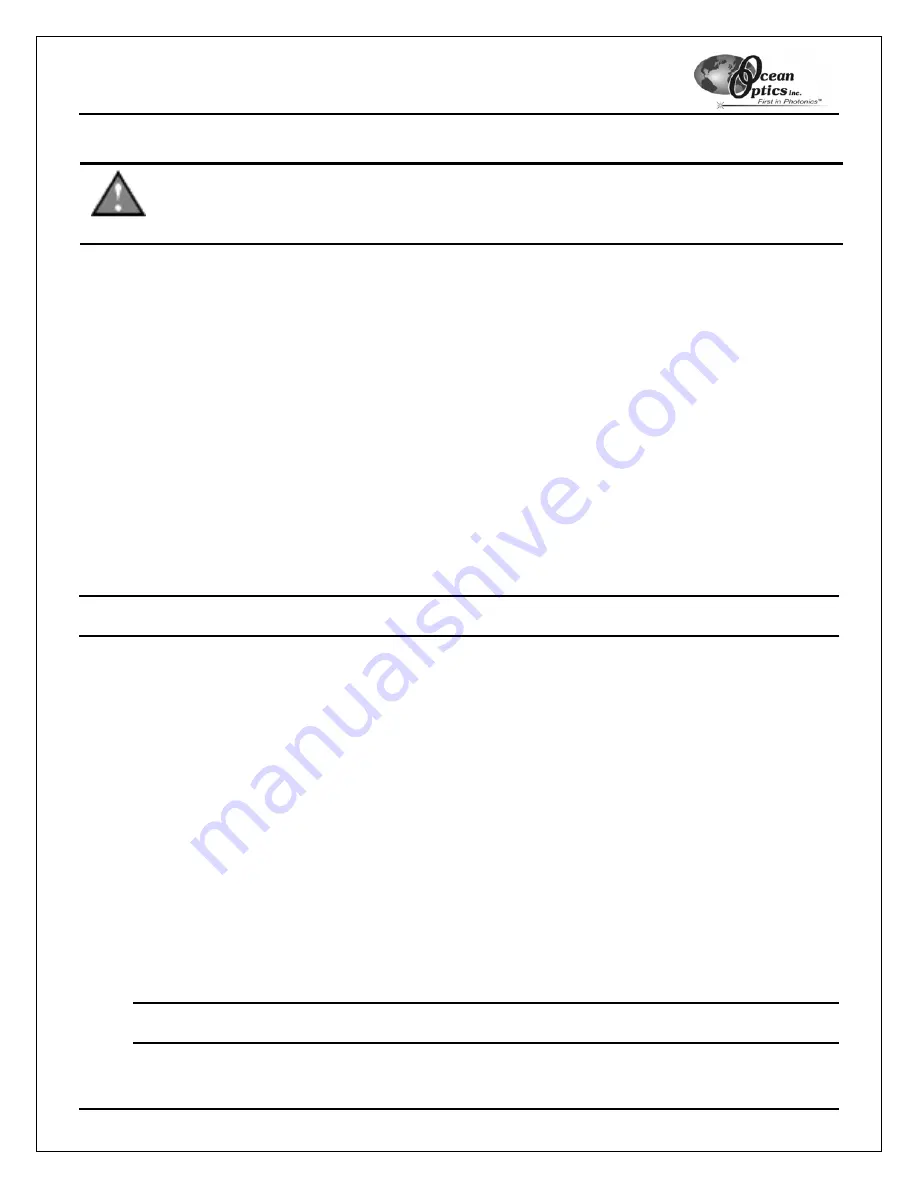 Ocean Optics LS-1 Series Manual Download Page 3