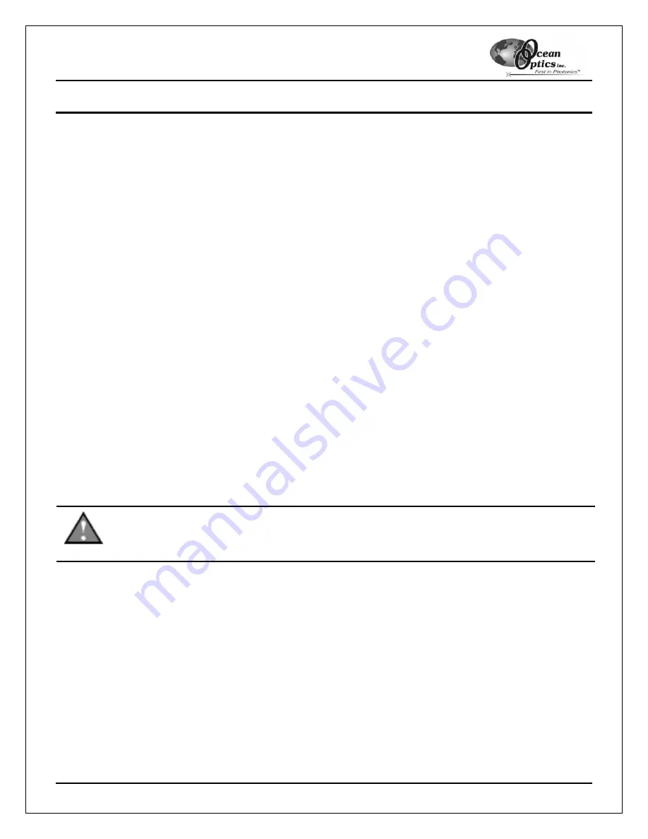 Ocean Optics LS-1 Series Manual Download Page 5