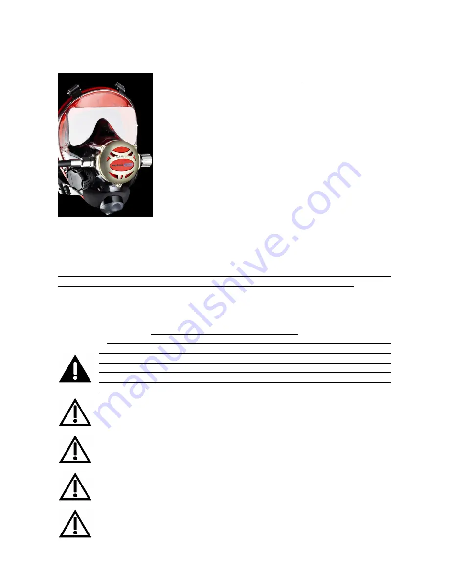 Ocean Reef NEPTUNE SPACE IRON MASK Скачать руководство пользователя страница 5