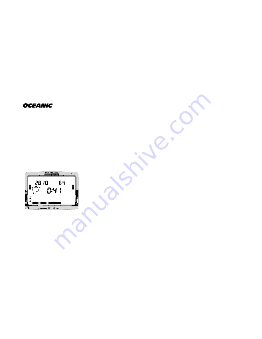 Oceanic DataTrans Plus Owner'S Manual Download Page 26