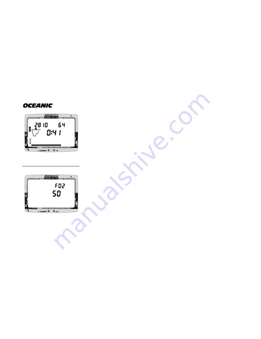 Oceanic DataTrans Plus Owner'S Manual Download Page 62