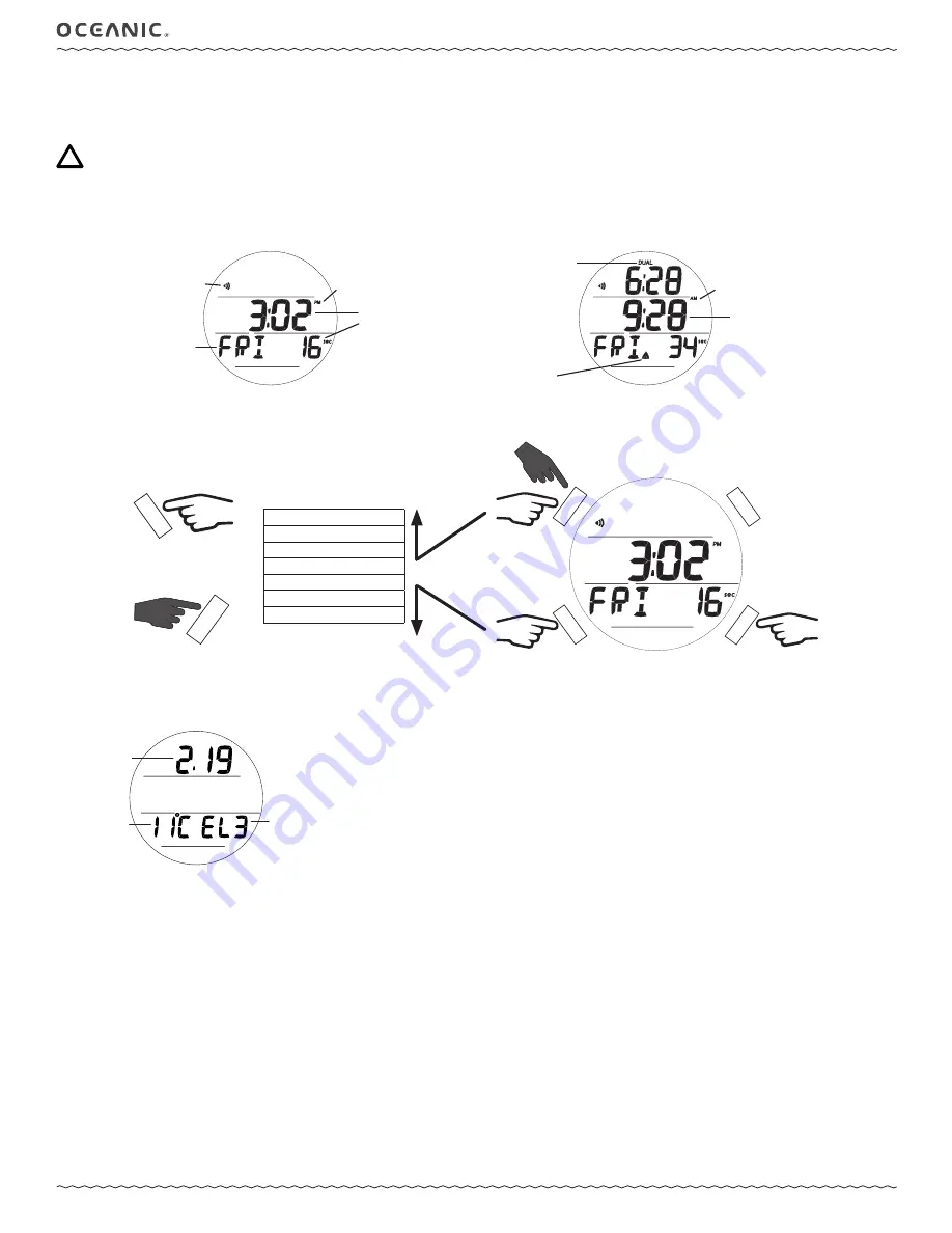 Oceanic GEO 4.0 Operating Manual Download Page 13