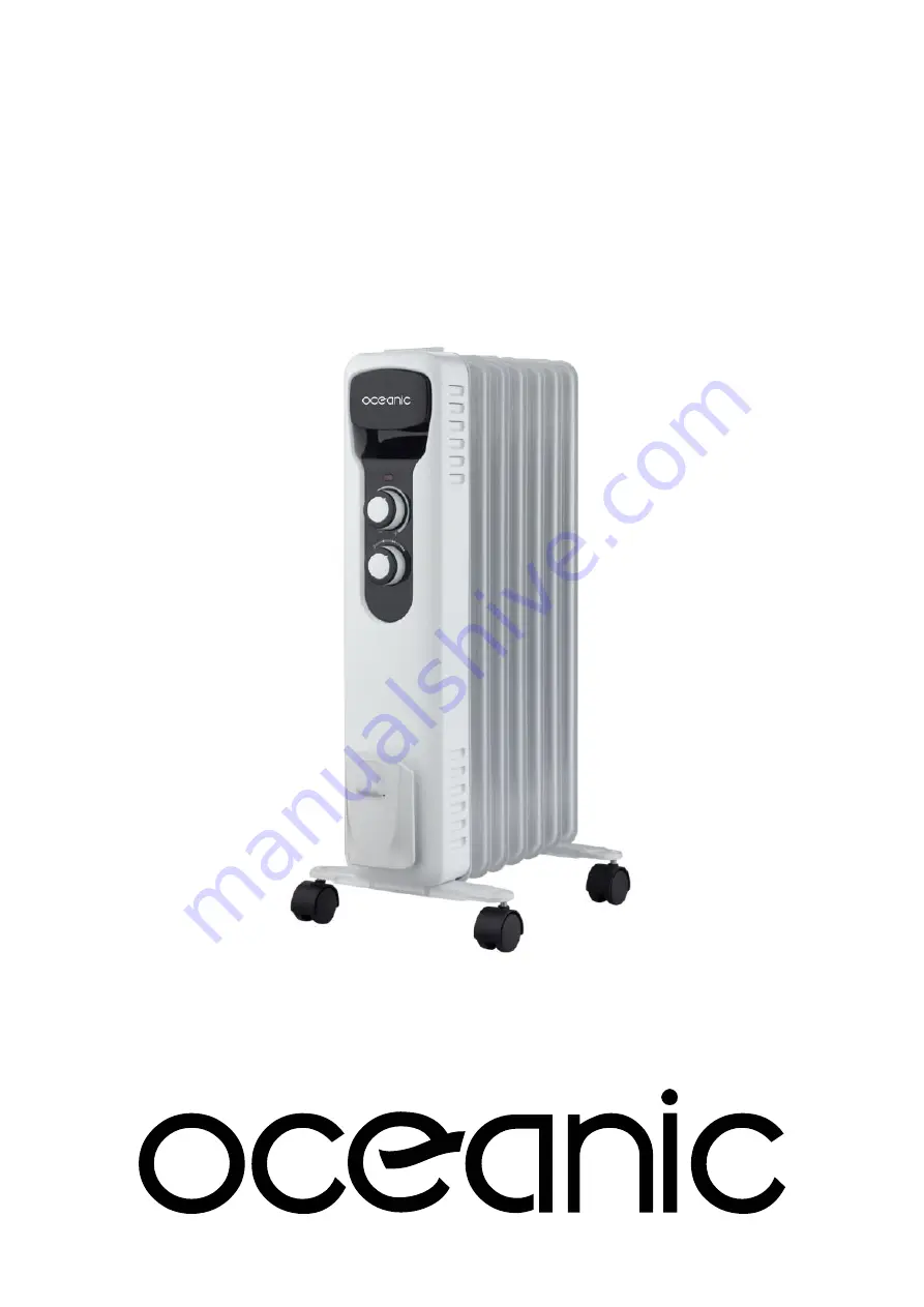 Oceanic OCEABH1500W User Manual Download Page 1