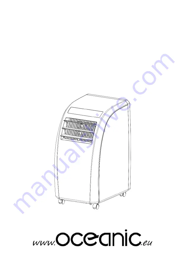 Oceanic OCEACLIM110W Instruction Booklet Download Page 1