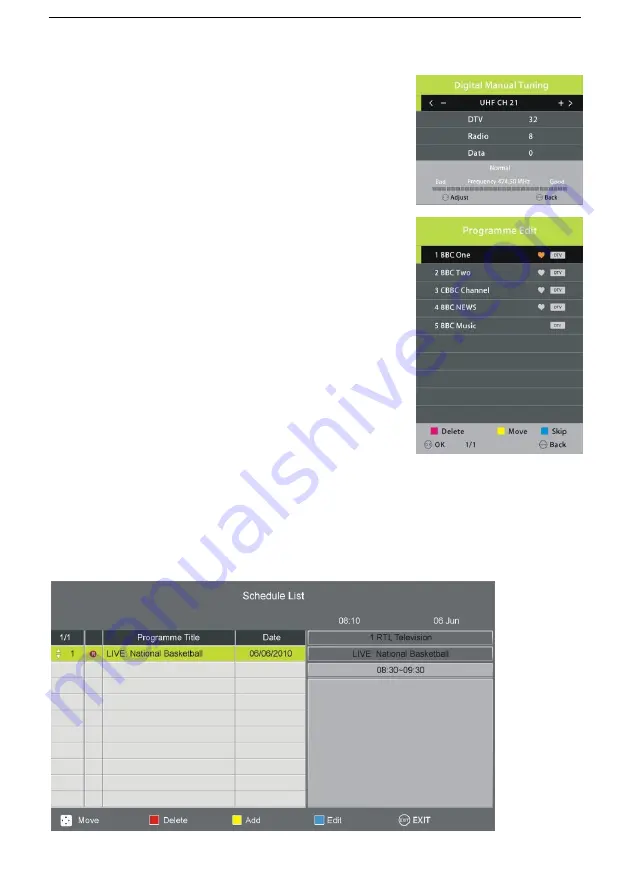 Oceanic OCEALED3221B2 User Manual Download Page 64