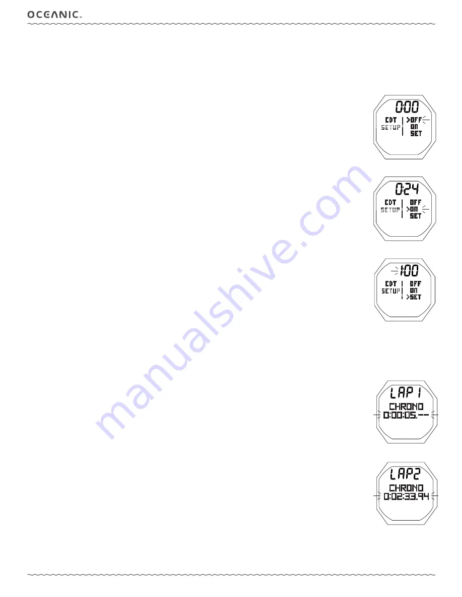 Oceanic OCi Operating Manual Download Page 13