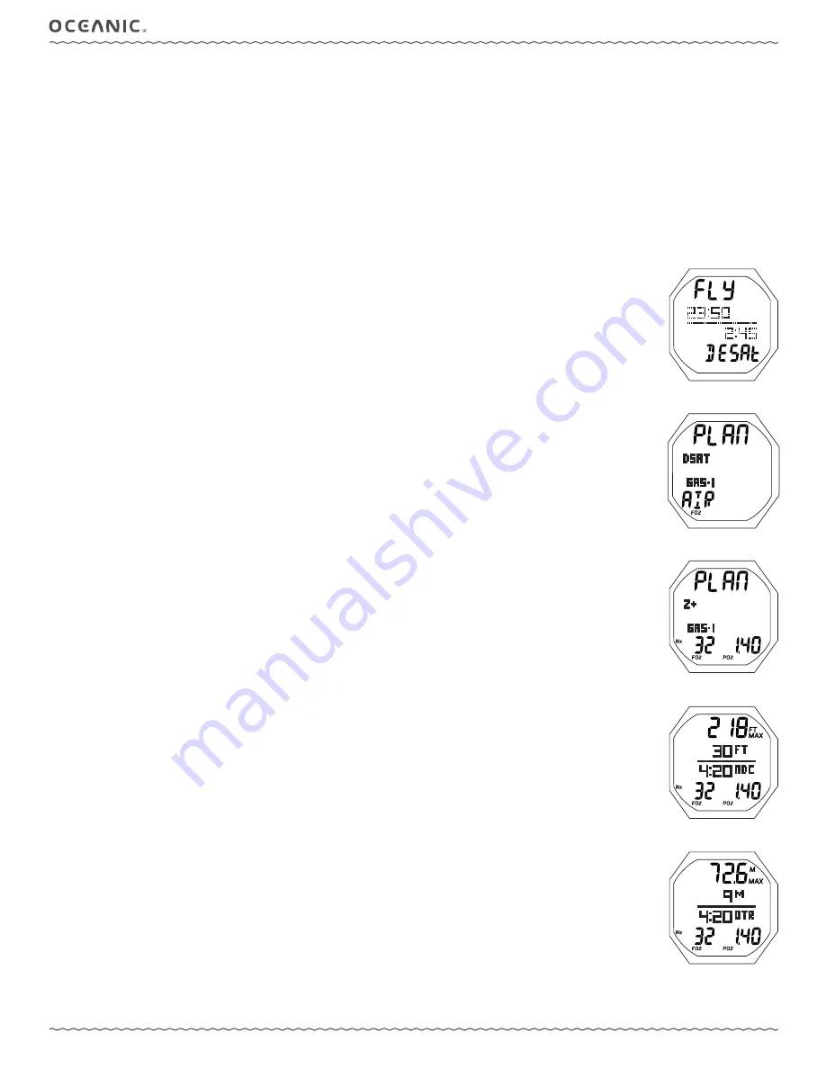 Oceanic OCi Operating Manual Download Page 19