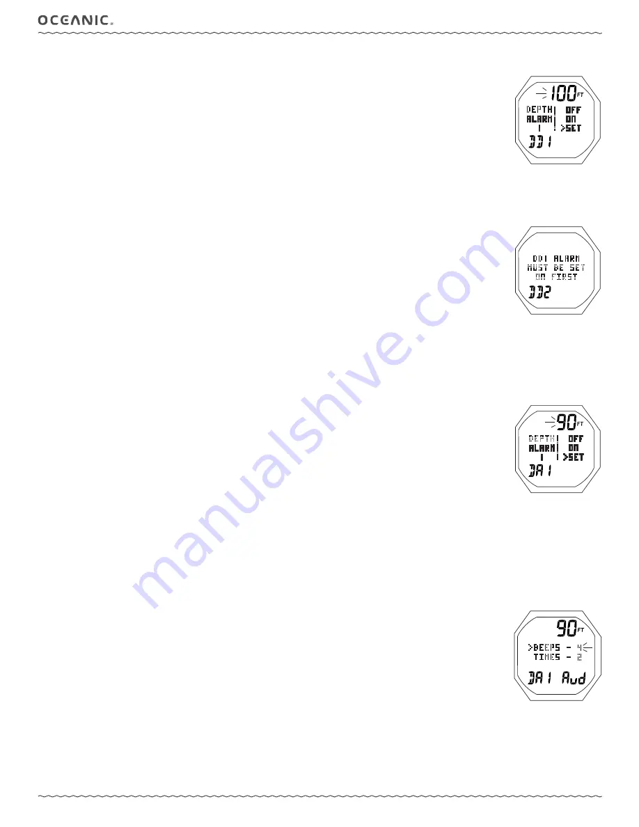 Oceanic OCi Operating Manual Download Page 55