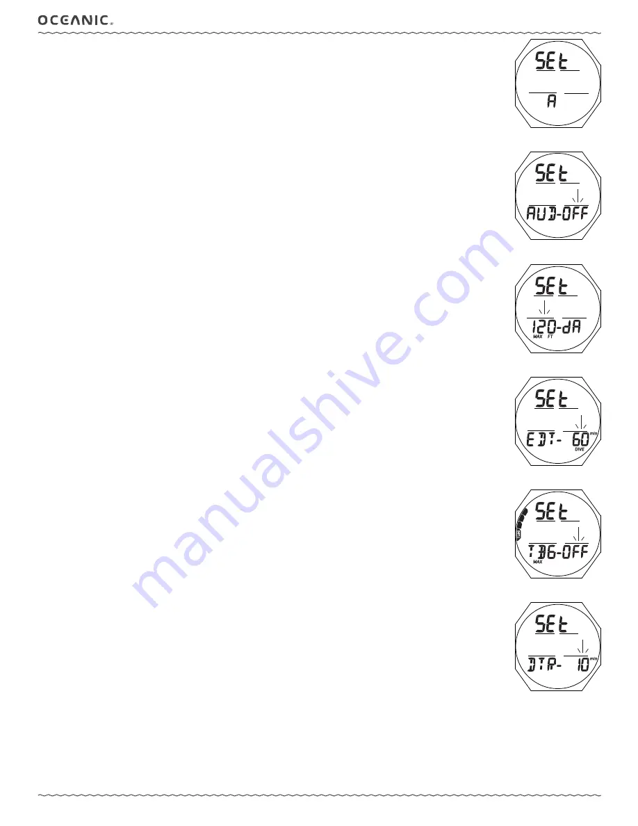 Oceanic OCL Operating Manual Download Page 20