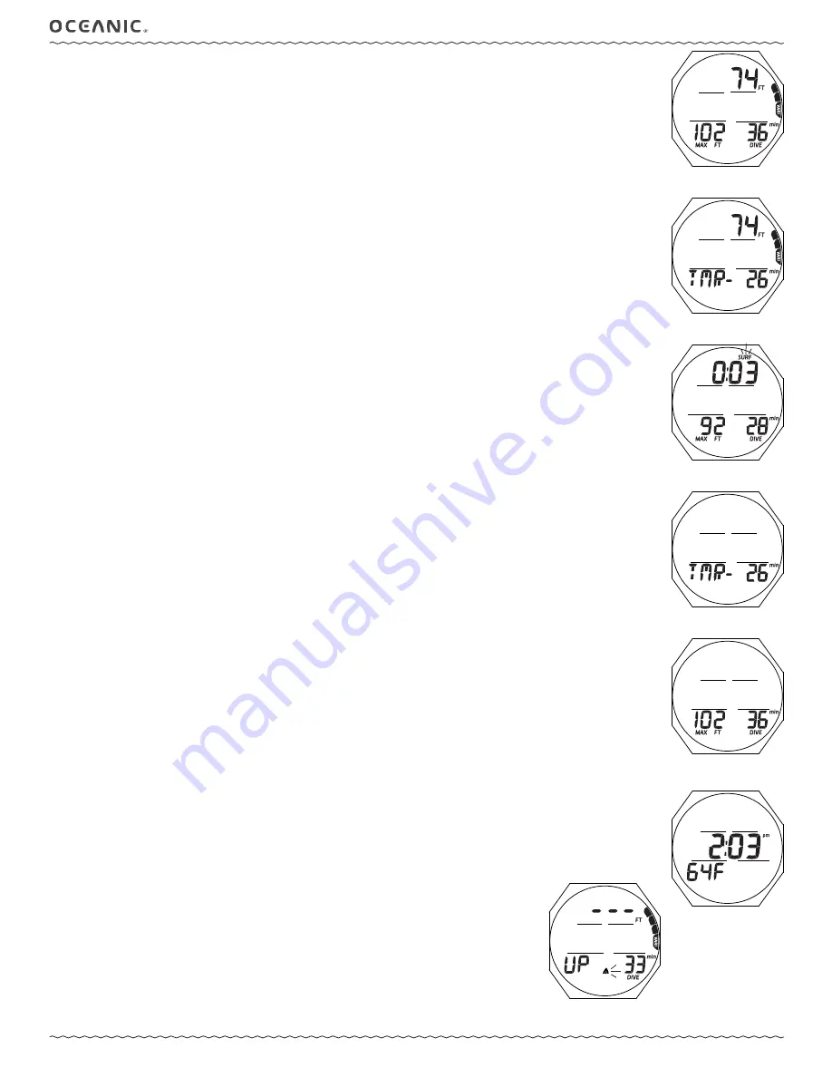 Oceanic OCL Operating Manual Download Page 36