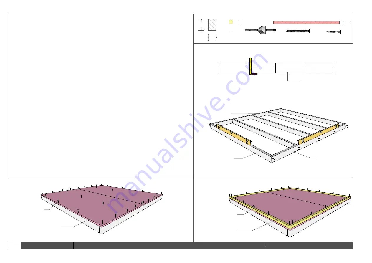 Oceanic Outdoor Sauna Series Generic Assembly Manual Download Page 3