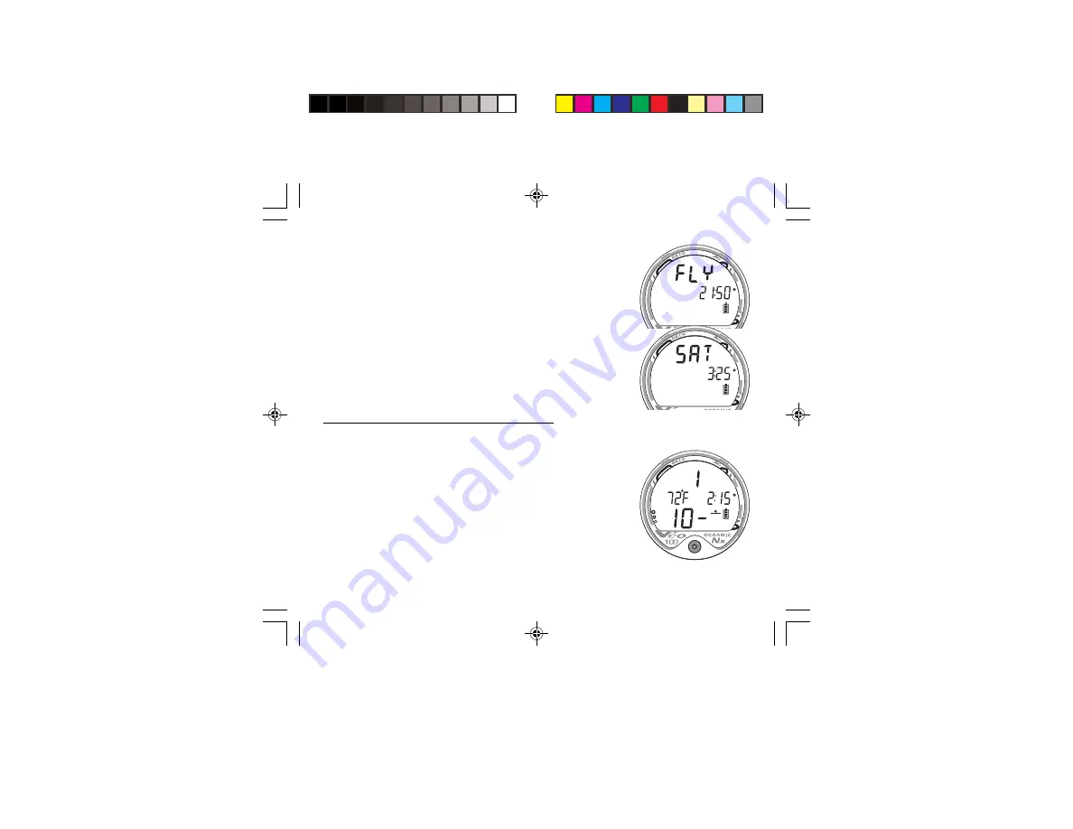 Oceanic Personal Dive Computer Veo 100Nx Operating Manual Download Page 51